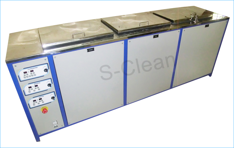ultrasonic cleaner for industrial three stage